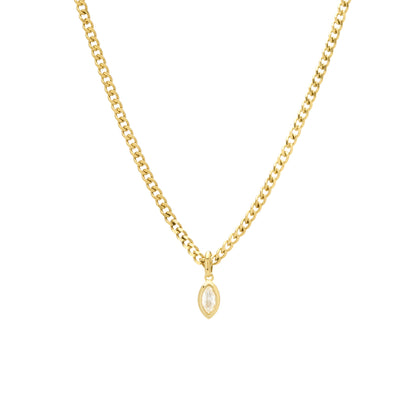 Kristall Gold Halskette - Du wählst 0 Dein Heiliges Chakra Bergkristall  