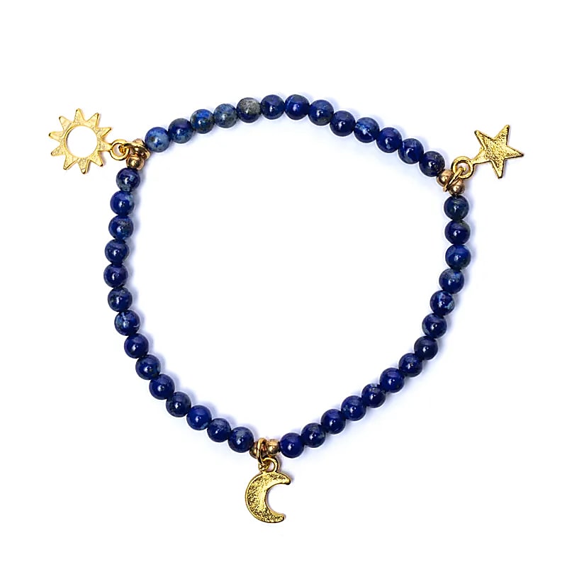 Lapislazuli Armband - Klarheit und Schutz 0 Dein Heiliges Chakra   