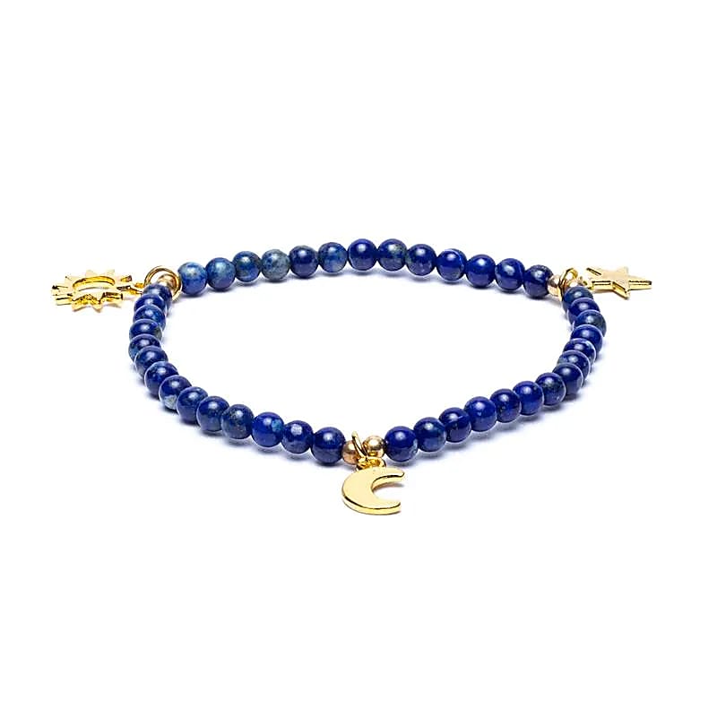 Lapislazuli Armband - Klarheit und Schutz 0 Dein Heiliges Chakra   