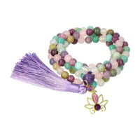 Edelstein Mala Halskette - Emotionale Balance