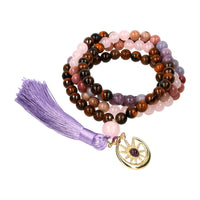 Edelstein Mala Halskette - Healing Heart