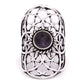 Amethyst Ring Blume - Entspannung Dein Heiliges Chakra