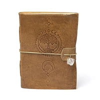 Notizbuch Lebensbaum mit Bergkristall