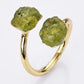 Dein Geburts Stein -  Ring  Dein Heiliges Chakra August - Peridot  