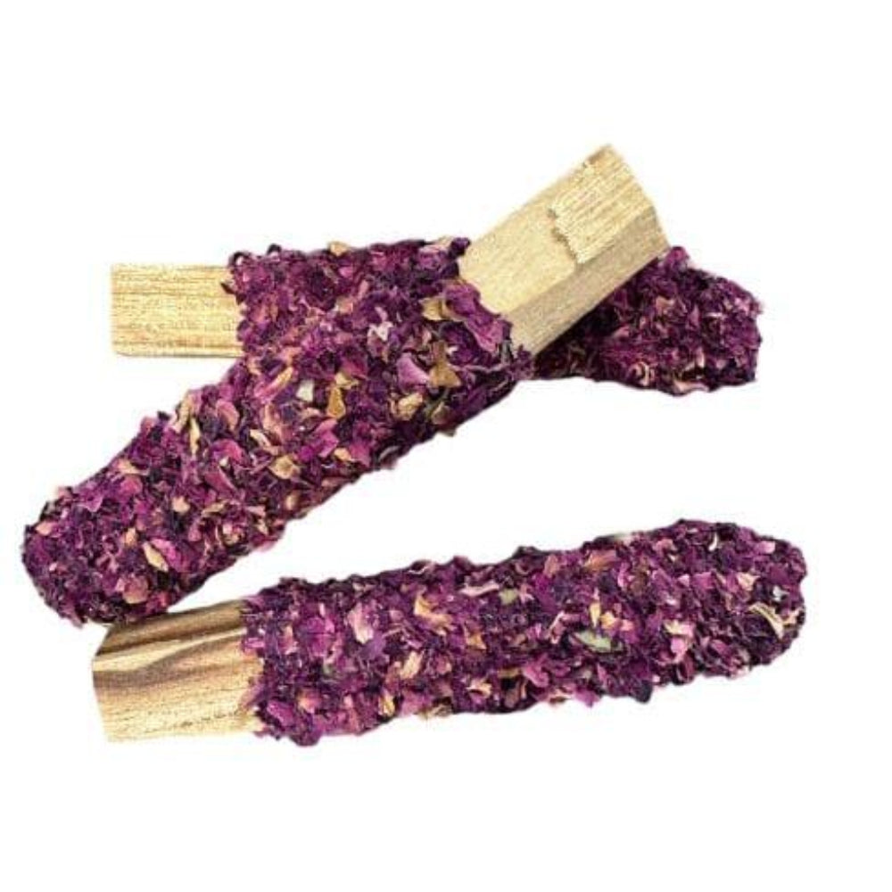 Palo Santo mit peruanischen Rosen – Liebe, Frieden und Harmonie Dein Heiliges Chakra