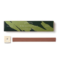 Räucherstäbchen mit Halter - Frischer Matcha Räucherstäbchen Dein Heiliges Chakra