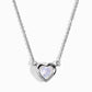 Mondstein Love Halskette - Intuition & Weiblichkeit 0 Dein Heiliges Chakra Silber