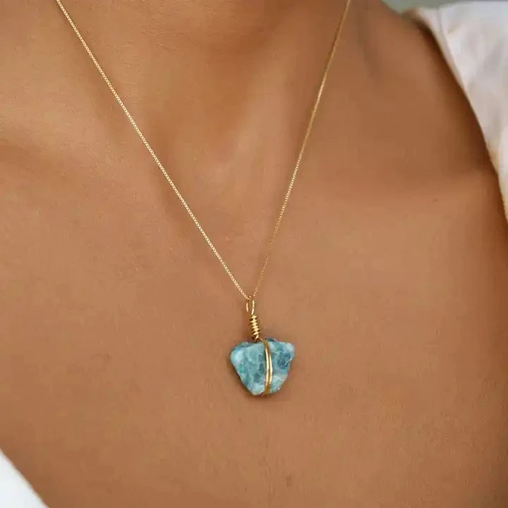 
                  
                    GEBURTSTAG Naturstein Kette - Wähle deinen Stein Halskette Dein Heiliges Chakra Zwillinge (Mai–Juni): Apatit Silber
                  
                
