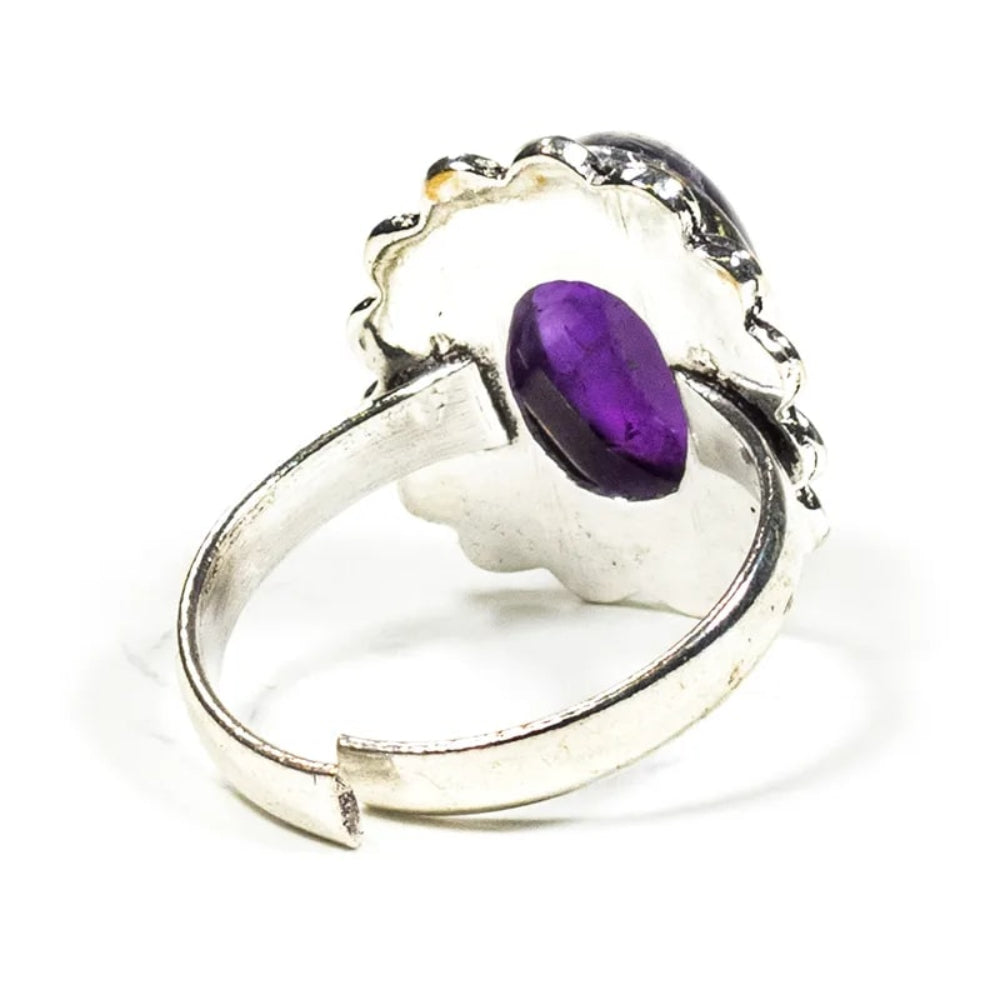 Amethyst Ring - Entspannung Dein Heiliges Chakra