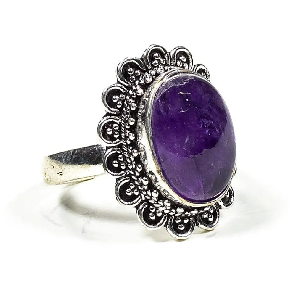 Amethyst Ring - Entspannung Dein Heiliges Chakra