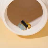 TURMALIN & AQUAMARIN Ring - Schutz & Gelassenheit Ringe Dein Heiliges Chakra