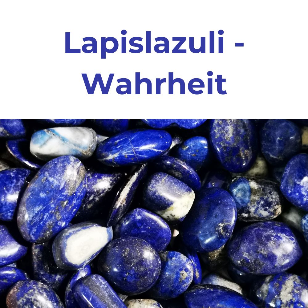 LAPISLAZULI Trommelstein - Wahrheit  Dein Heiliges Chakra   