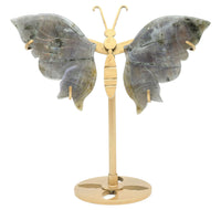 LABRADORIT Schmetterling - Magie, Schutz & Transformation Kristalle Dein Heiliges Chakra