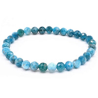 APATIT 6mm facettierte Perlen Armband - Motivation