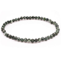 Seraphinit 4mm facettierte Perlen Armband -  Wachstum
