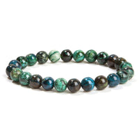 Azurit-Malachit 8mm Perlen Armband - Transformation
