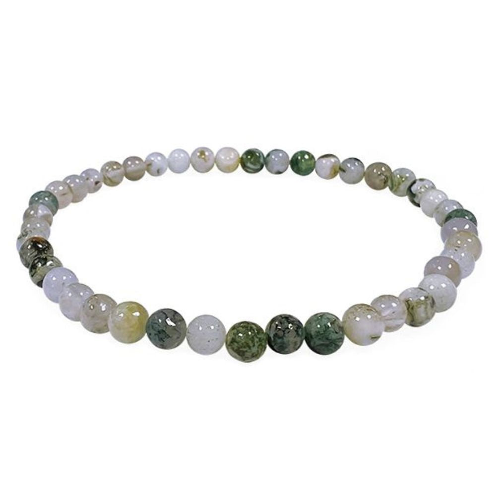 BAUMACHAT Armband - Erdung & innere Stärke 4mm Armbänder Dein Heiliges Chakra