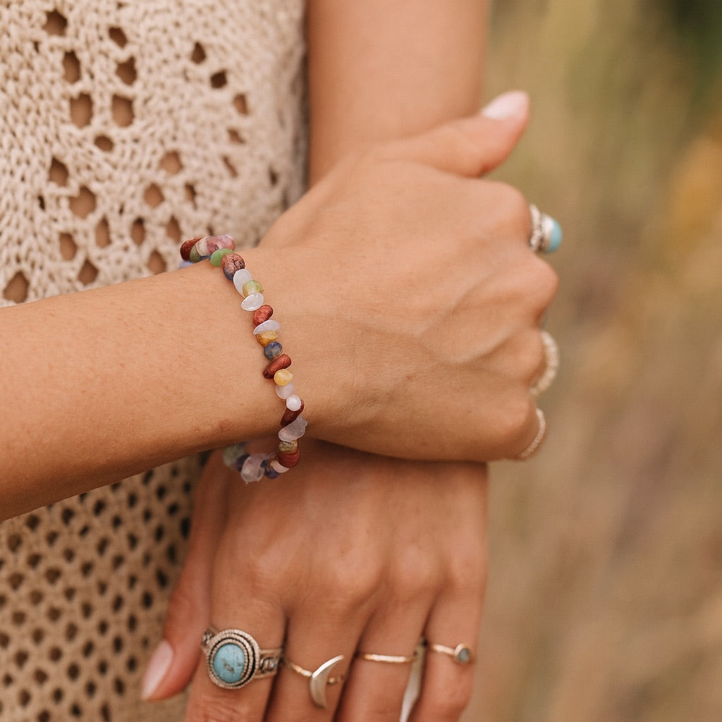 7 Chakren Armband - 7 Chakren Heilung Armbänder Dein Heiliges Chakra