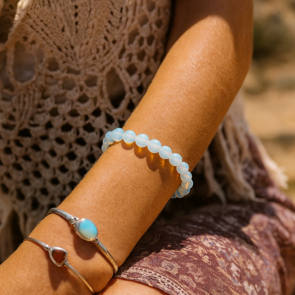 OPALIT Armband - Selbstentfaltung Armbänder Dein Heiliges Chakra