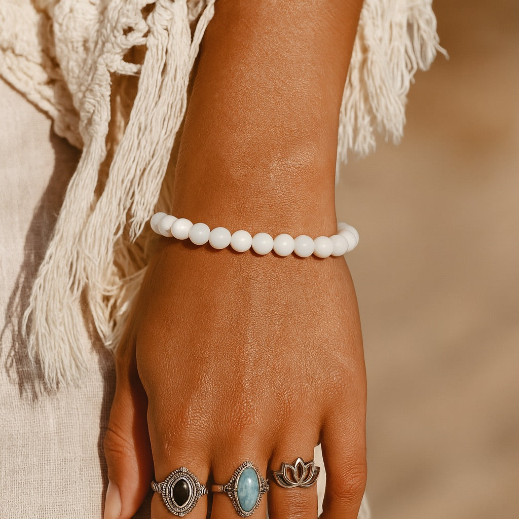 PERLMUT Armband - Schönheit Armbänder Dein Heiliges Chakra