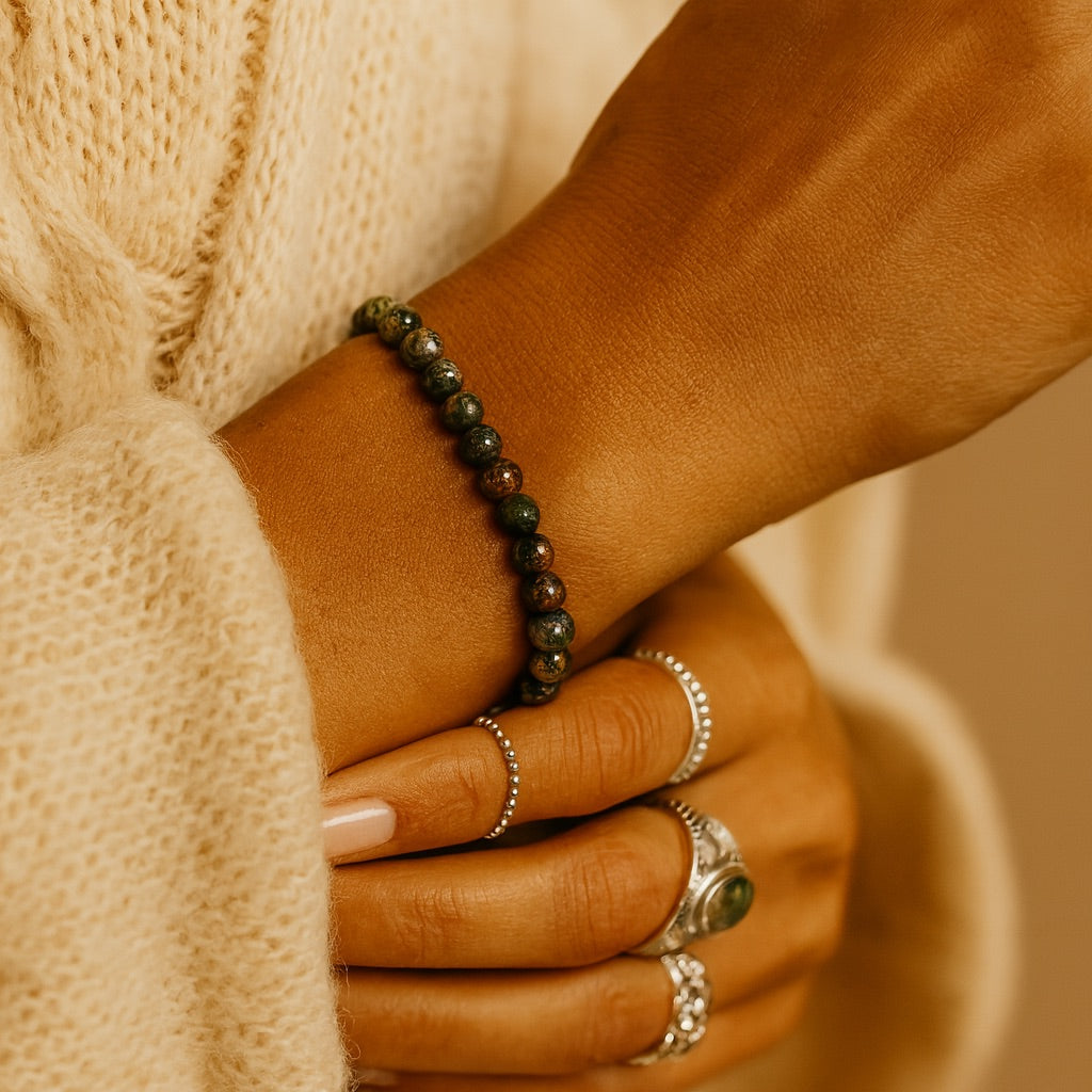 SILBERAUGE Armband - Ausgleich Armbänder Dein Heiliges Chakra