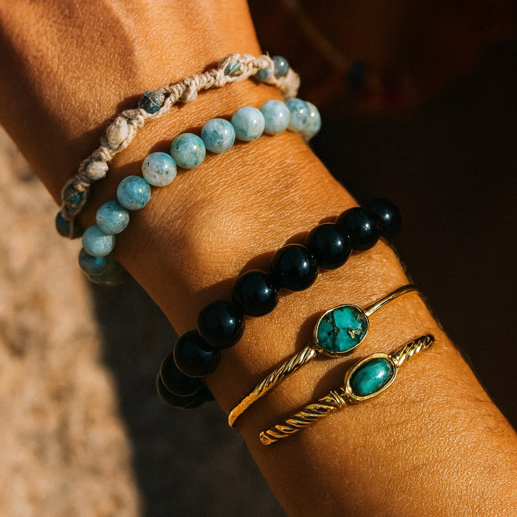 Turmalin Armband - Schutz Armbänder Dein Heiliges Chakra