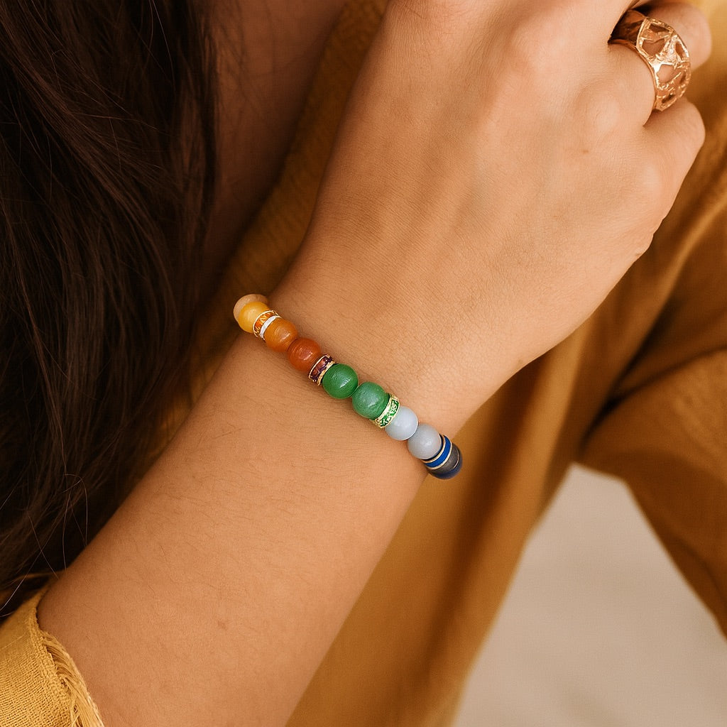 7 Chakren Armband - 7 Chakren Heilung Armbänder Dein Heiliges Chakra