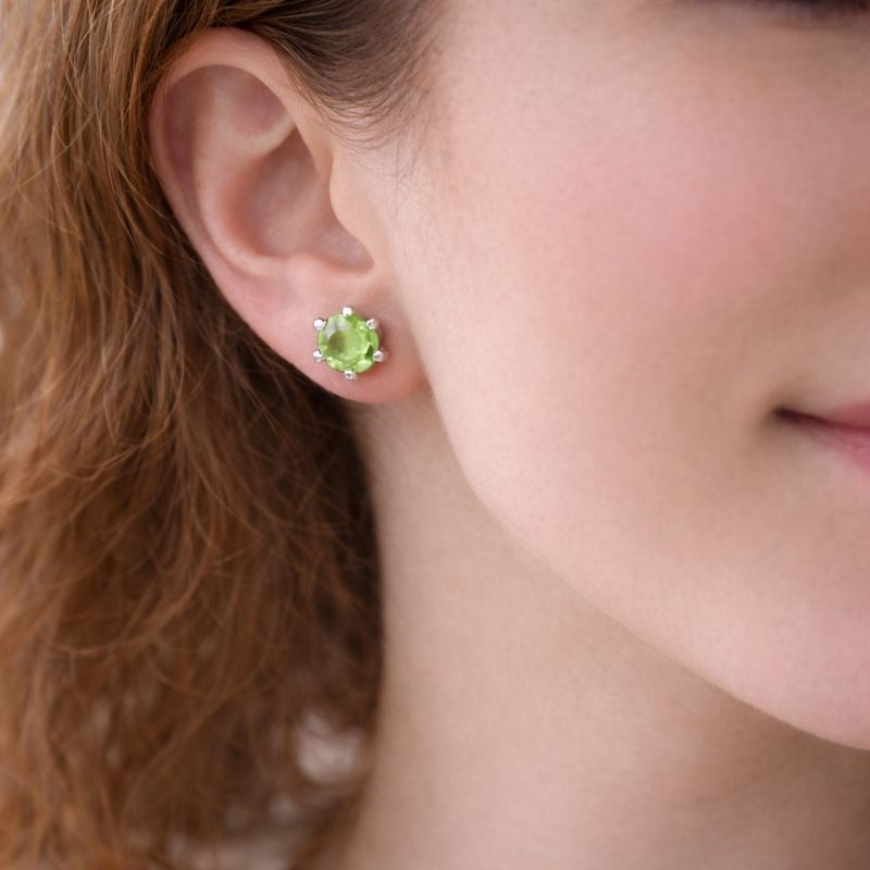 PERIDOT - Ohrringe Reichtum, Erfolg 0 Dein Heiliges Chakra