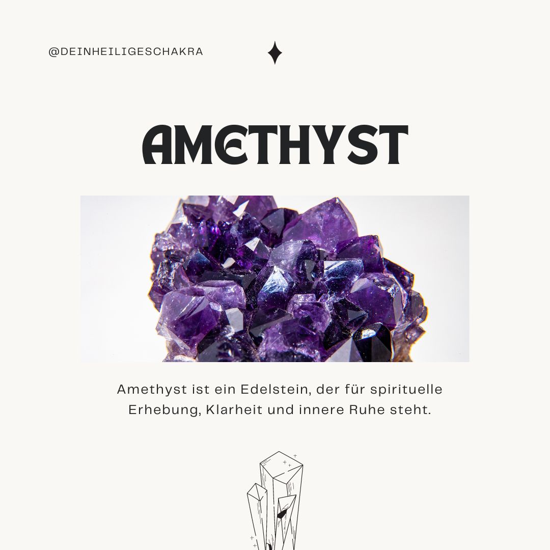 TURMALIN & AMETHYST Ring - Schutz & Entspannung  Dein Heiliges Chakra   