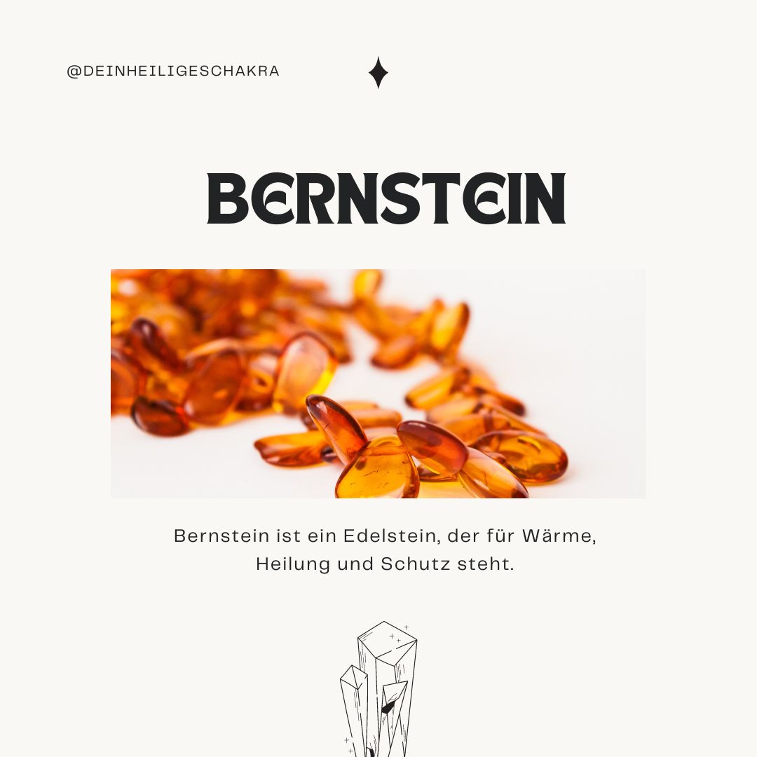 BERNSTEIN Ring - Kraft & Hoffnung  Dein Heiliges Chakra   