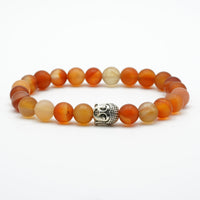 Carneol Buddah Armband - innere Stärke Armbänder Dein Heiliges Chakra