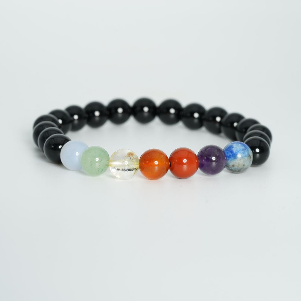 
                  
                    TURMALIN Armband - 7 Chakren Balance Armbänder Dein Heiliges Chakra
                  
                