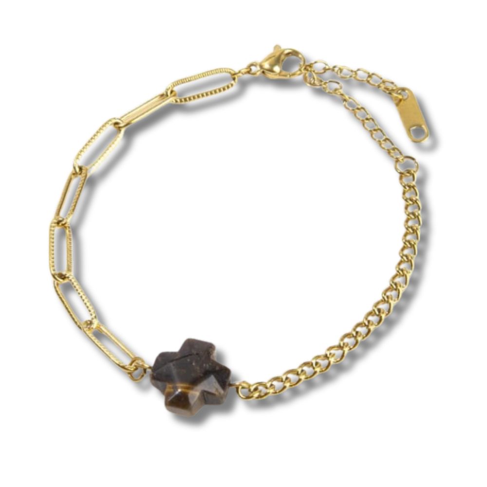 
                  
                    Tigerauge Armband - Mut Armbänder Dein Heiliges Chakra
                  
                