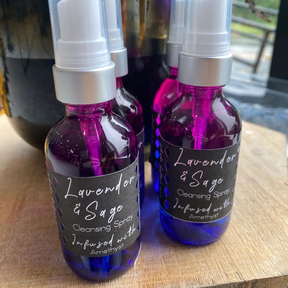 Lavendel & Salbei Reinigungsspray - Entspannung 0 Dein Heiliges Chakra   