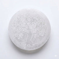 Selenitplatte - Lebensbaum