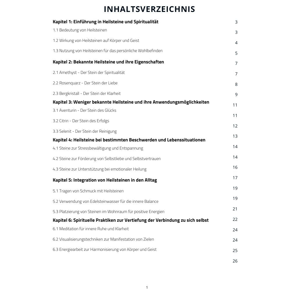 E-Book Heilsteine und Spiritualität: Dein Weg zu mehr Wohlbefinden  Dein Heiliges Chakra   