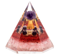 Orgonit Pyramide - Frieden & bedingungslose Liebe 8 cm