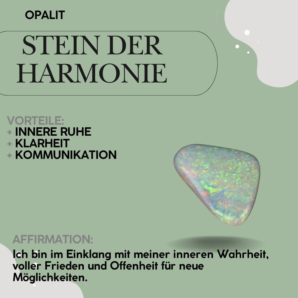 
                  
                    Sanduhr OPAL Halskette - Selbstbewusstsein Halskette Dein Heiliges Chakra
                  
                