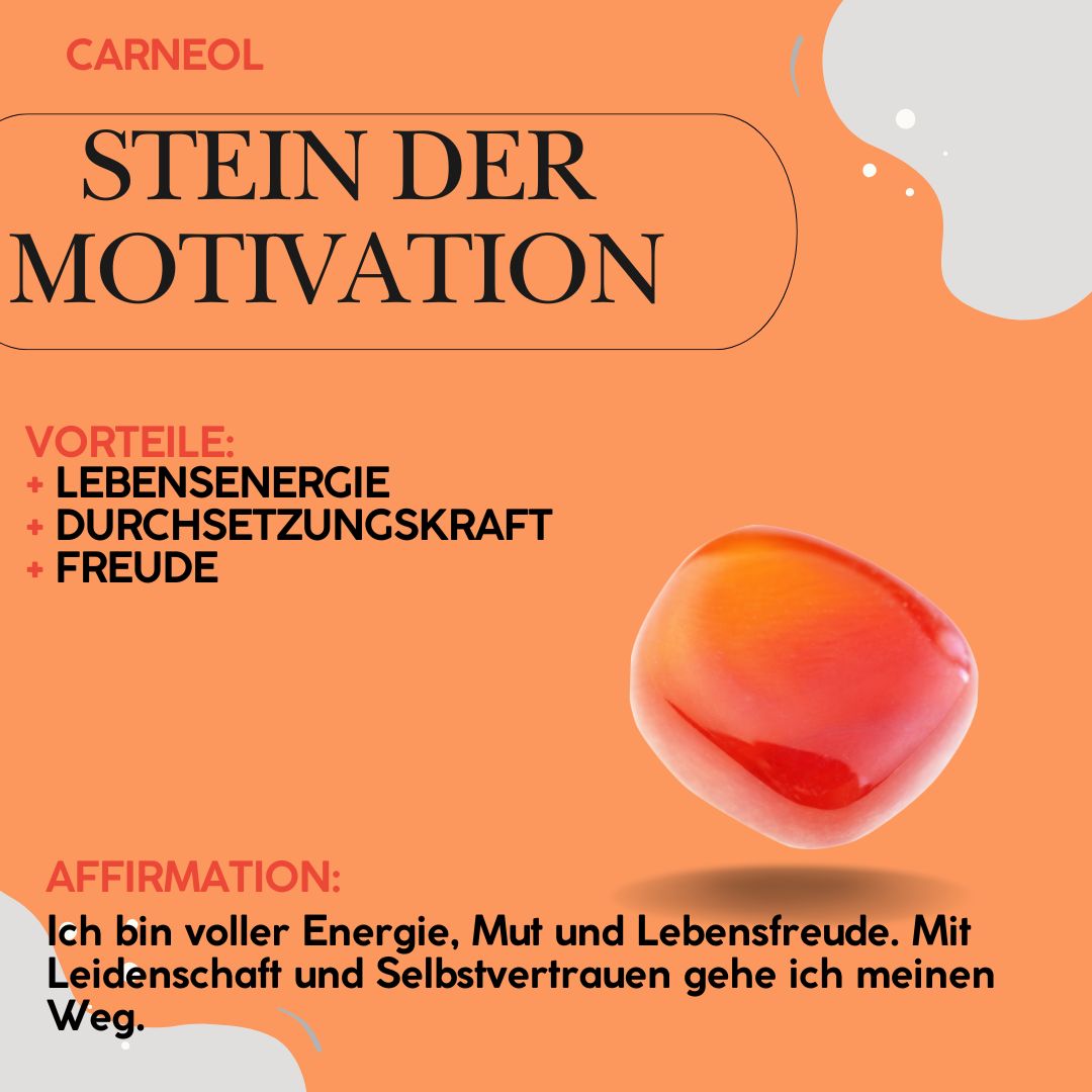 Räucherstäbchen mit echten Carneol Steinen - Stärke und Mut Räucherstäbchen Dein Heiliges Chakra