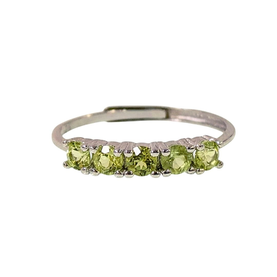 PERIDOT Ring - Wohlstand Ringe Dein Heiliges Chakra