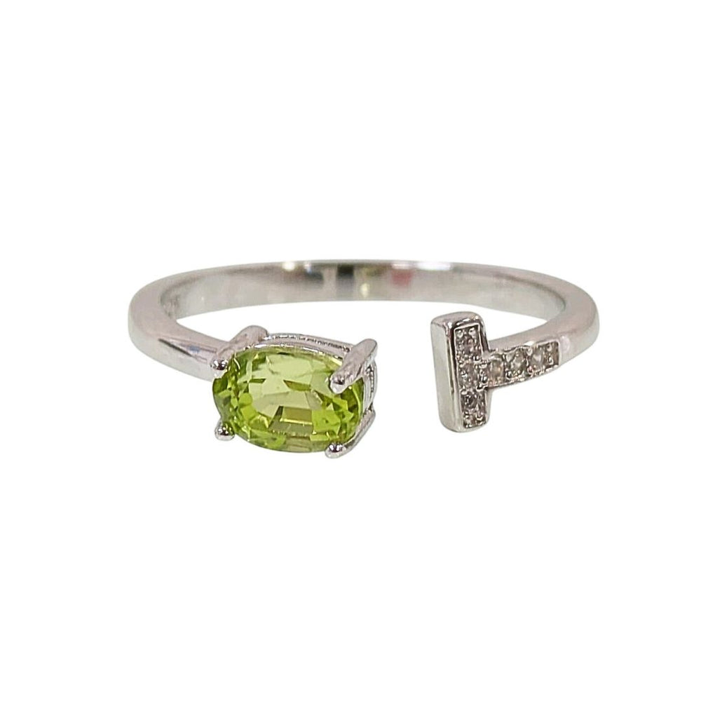 
                  
                    PERIDOT "T" Ring - Wohlstand Ringe Dein Heiliges Chakra
                  
                