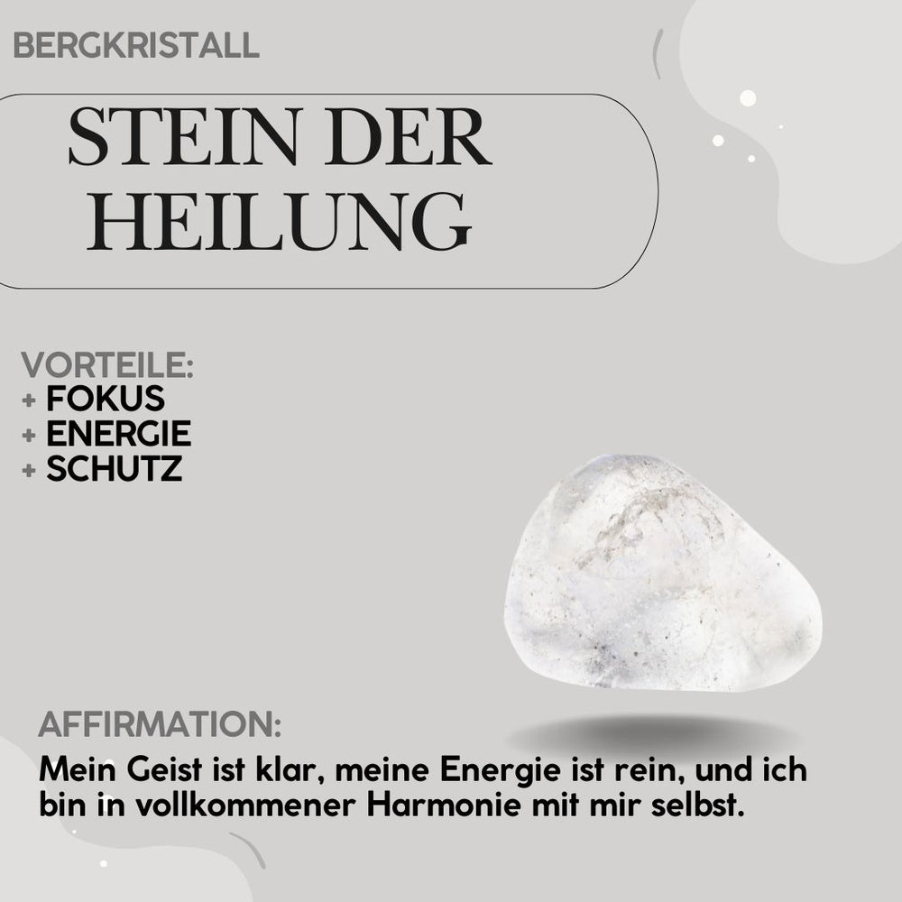 
                  
                    BERGKRISTALL Armband - MEISTERHEILER Armbänder Dein Heiliges Chakra
                  
                