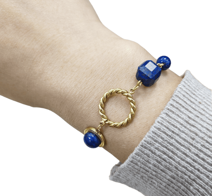 Lapislazuli Armband - Weisheit 0 Dein Heiliges Chakra   